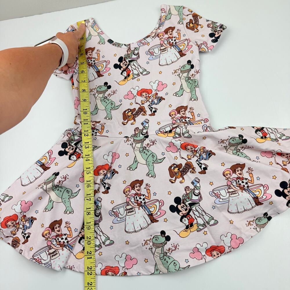 Wild Rich Kids WRK Disney Toy Story Skirted Leo Dress, Size 9/10 - Picture 4 of 9
